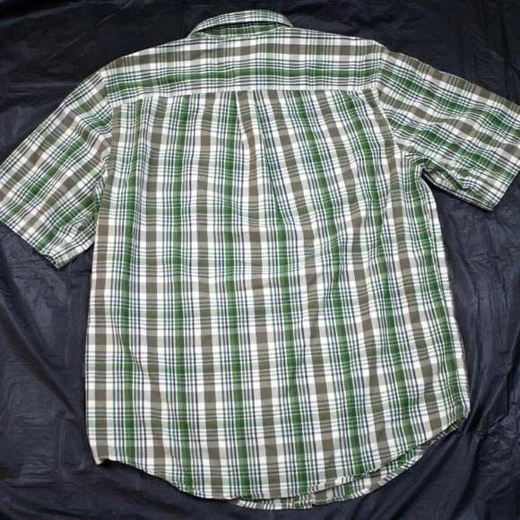 Carhartt Relaxed Fit Men's Short Sleeve‎ Button Front Shirt Size Large